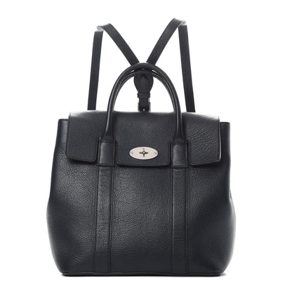 Mulberry Classic Grain Calfskin Small Bayswater Backpack Midnight Blue 1 of 17