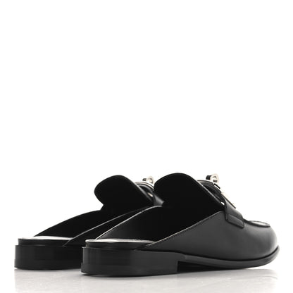 Hermes Calfskin Iota Mules 40 Black 5 of 11