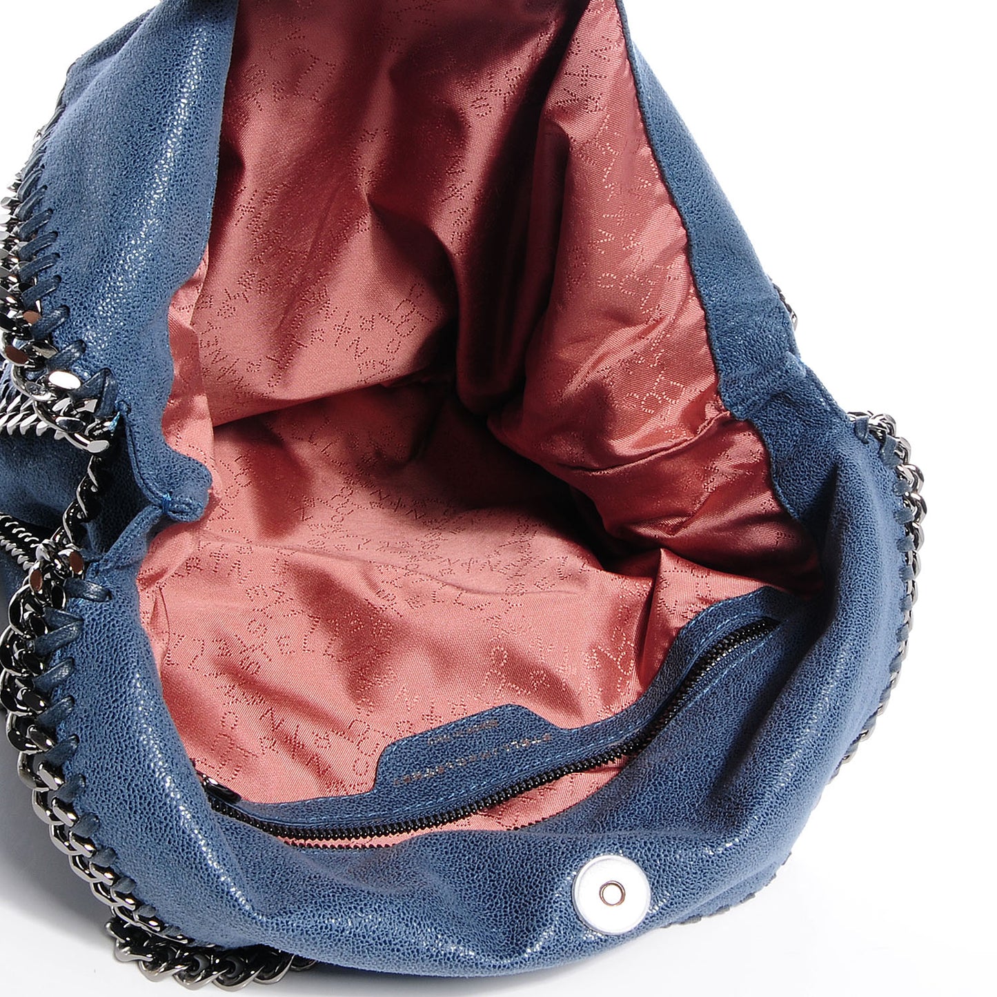 Faux Leather Small Shaggy Deer Falabella Blue