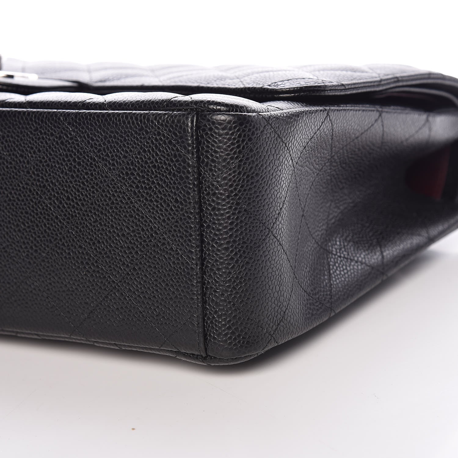Chanel Caviar Quilted Maxi Double Flap Black 9 of 10