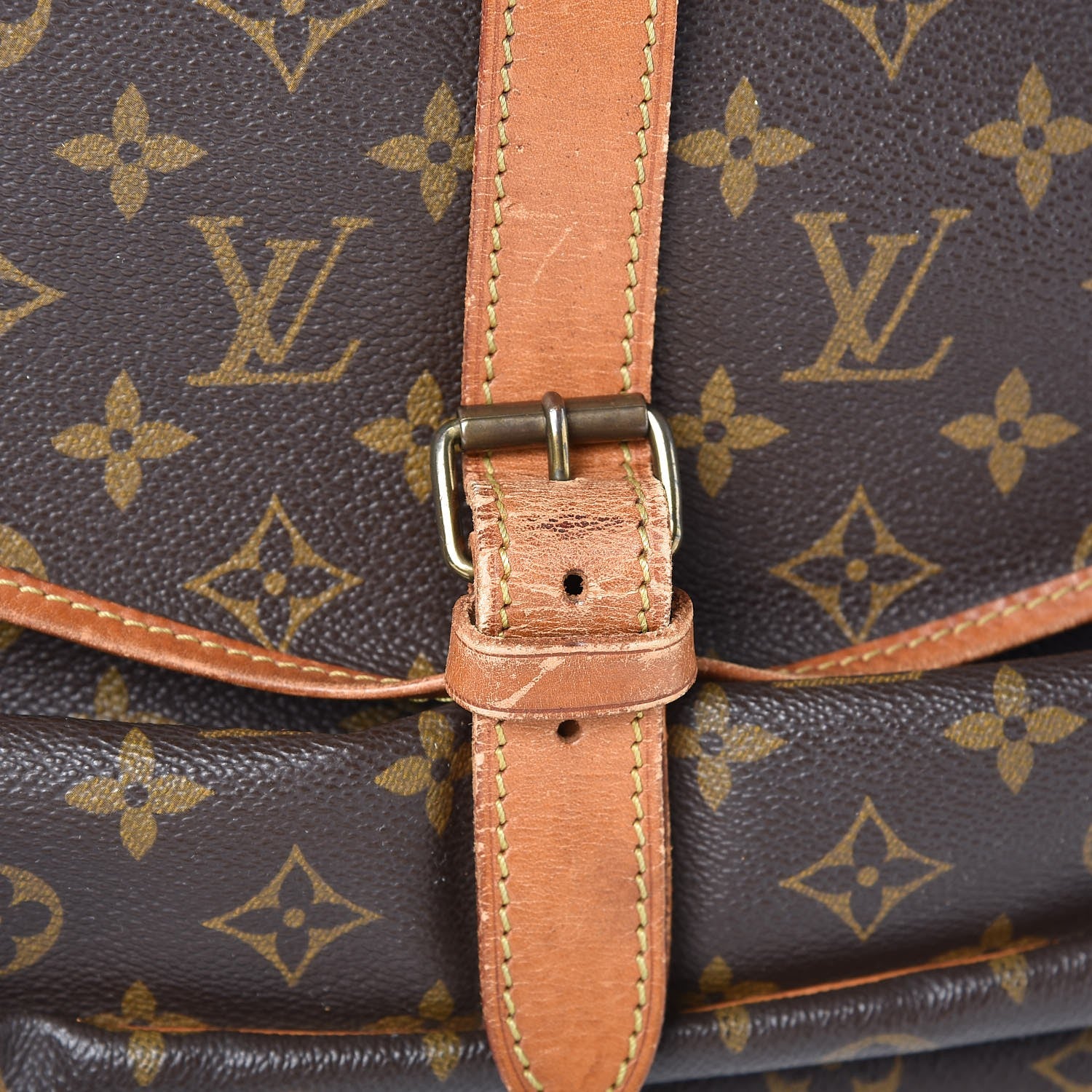 Louis Vuitton Monogram Saumur 35 10 of 15