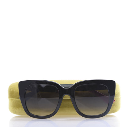 Gucci Cat Eye GG0163S Sunglasses Black 8 of 8