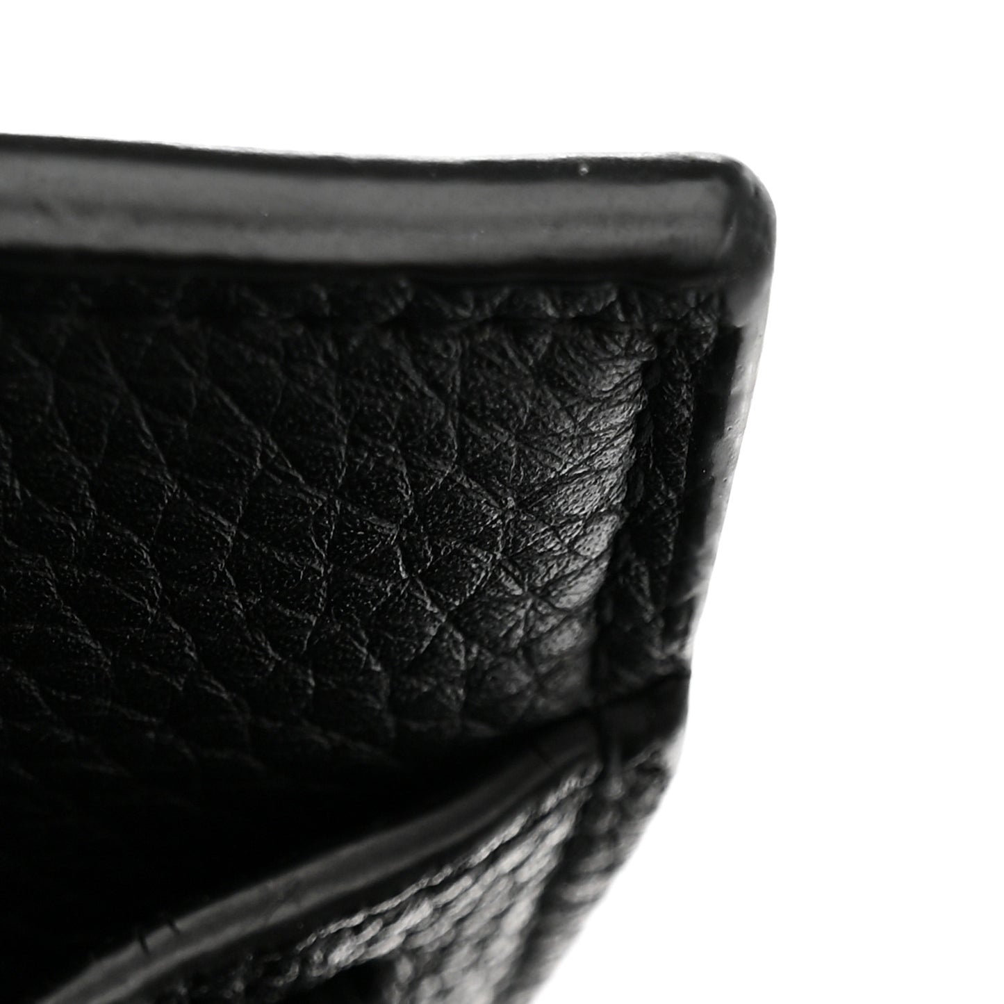 Grained Calfskin Large Souple Sac De Jour Black