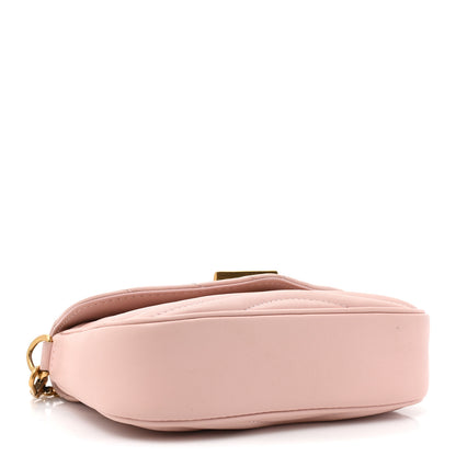 Louis Vuitton Calfskin New Wave Multi Pochette Rose Ballerine 4 of 12