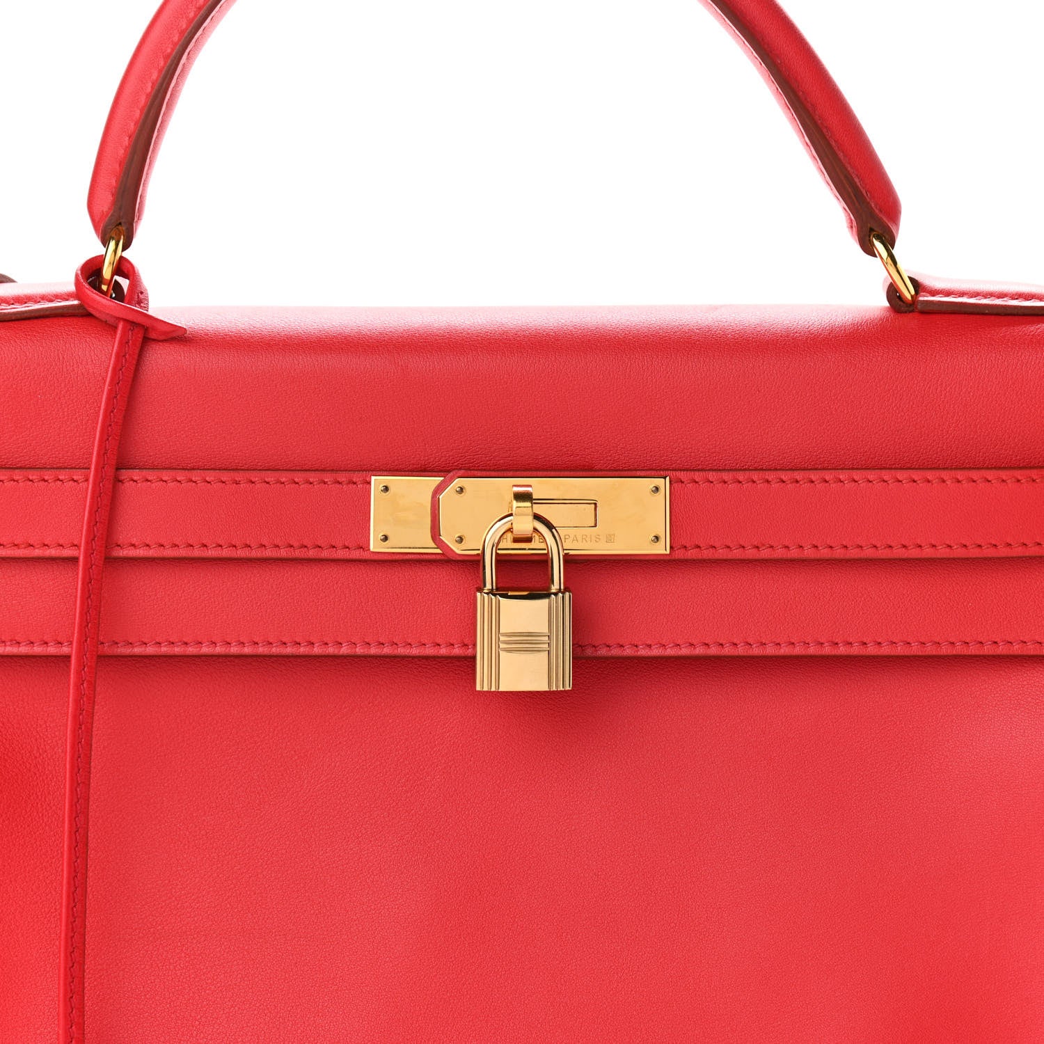 Hermes Gulliver Kelly Retourne 32 Rouge Vif 8 of 13