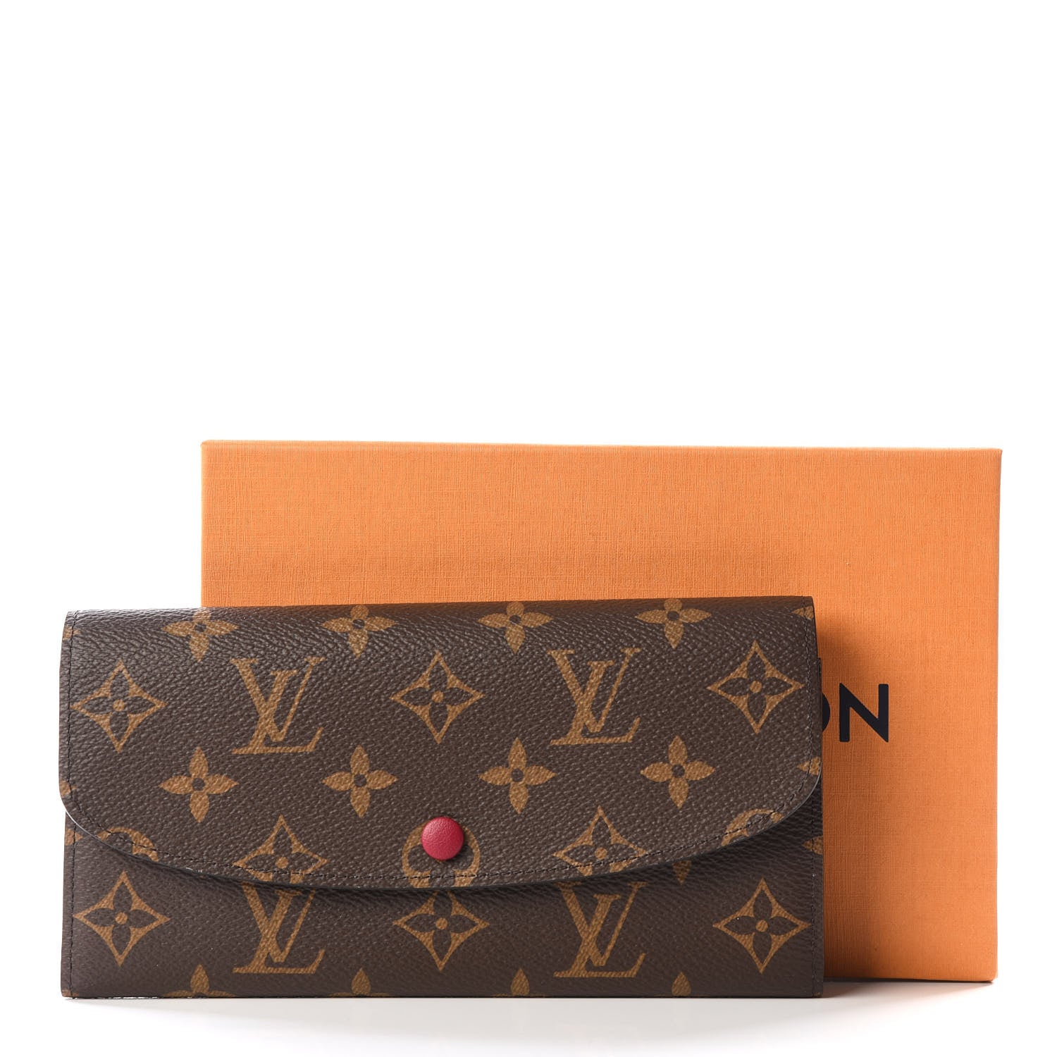 Louis Vuitton Monogram Emilie Wallet Fuchsia 10 of 10