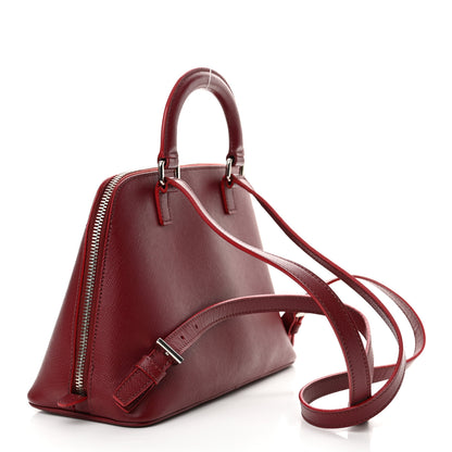 Prada Saffiano Lux Promenade Backpack Cherry 2 of 18