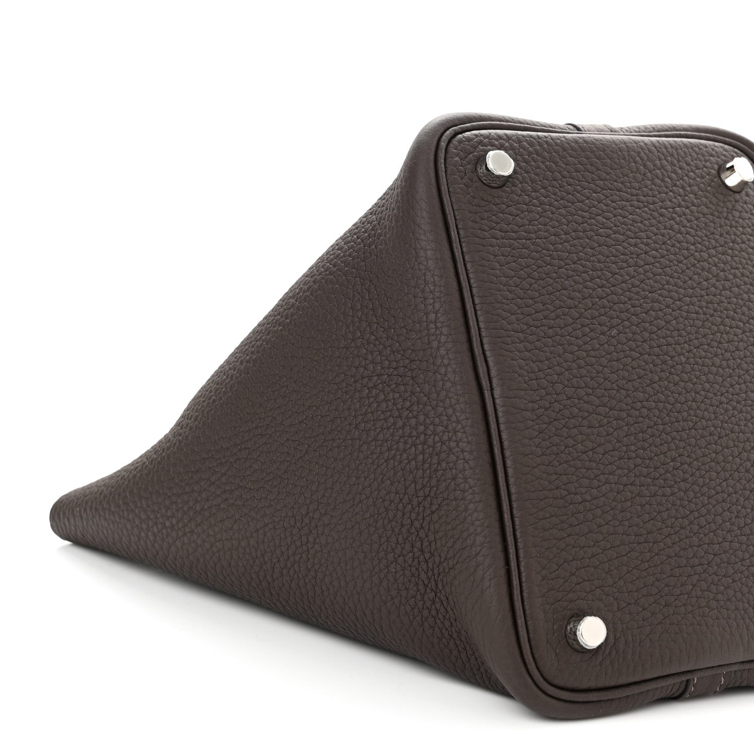 Hermes Taurillon Clemence Picotin Lock 18 PM Macassar 9 of 11