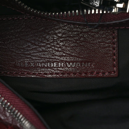 Alexander Wang Pebbled Calfskin Mini Rockie Matte Beet 6 of 8