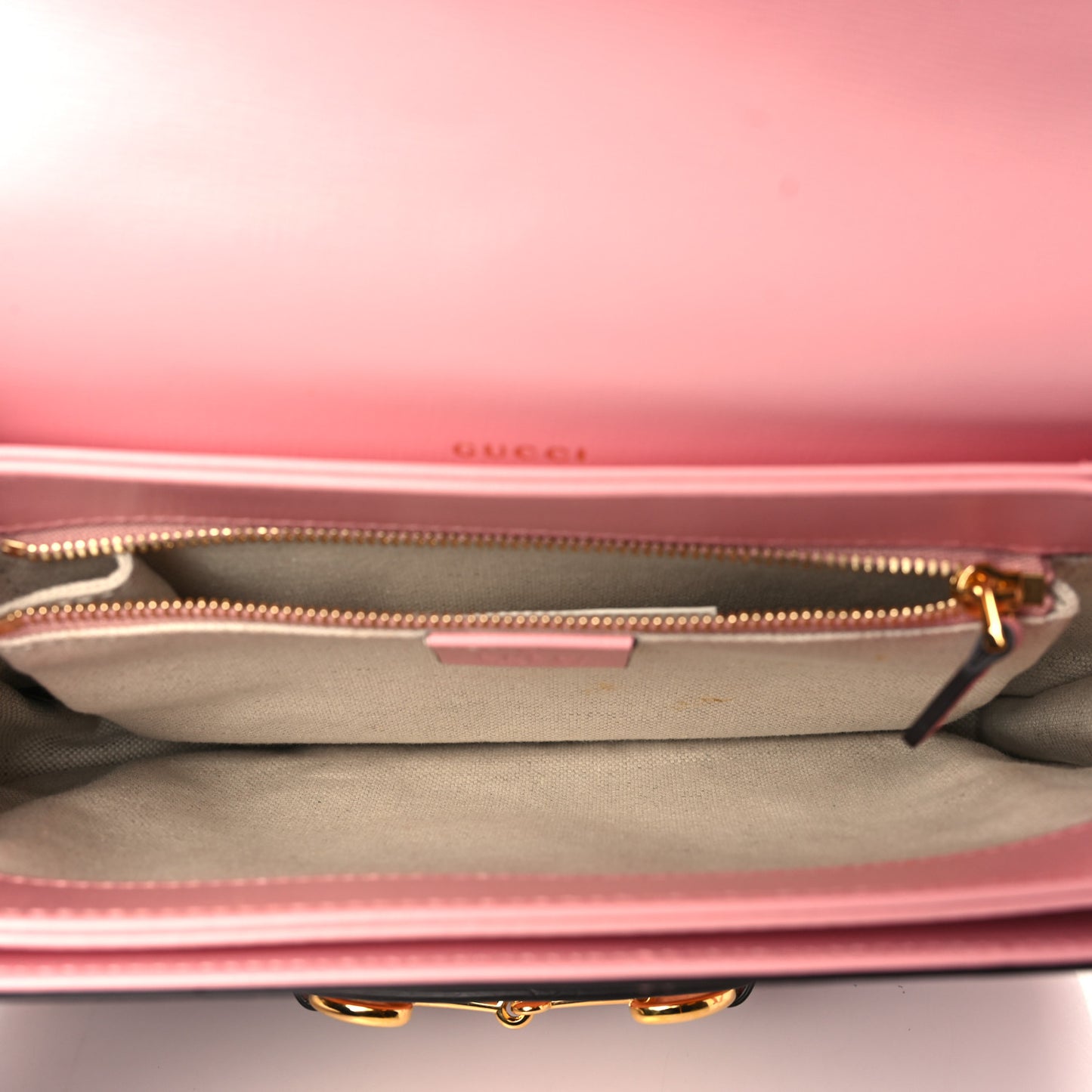 Azalea Calfskin Horsebit 1955 Shoulder Bag New Cherry Red Wild Rose