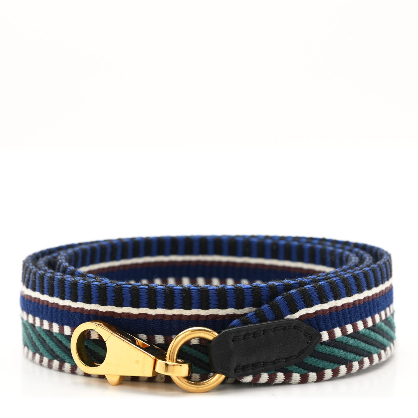 Toile Swift 25mm Sangle Cavale Shoulder Strap Malachite Bleu Electrique Black