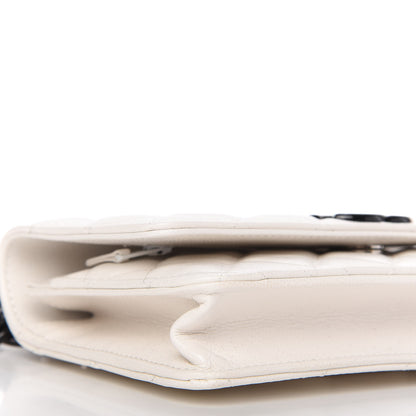 Chanel Caviar Quilted My Everything Wallet On Chain WOC White 6 of 12