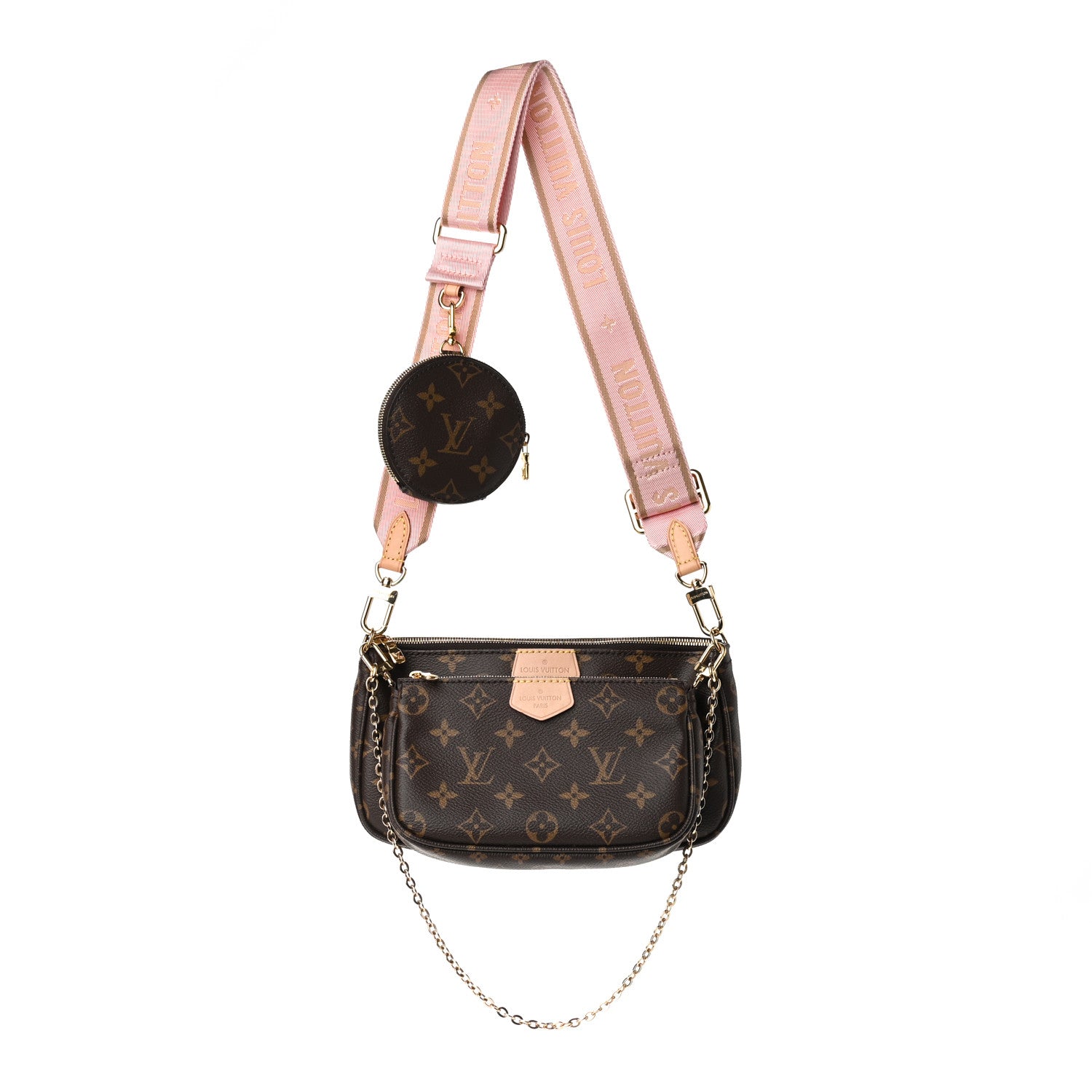 Louis Vuitton Monogram Multi Pochette Accessories Rose Clair 1 of 10