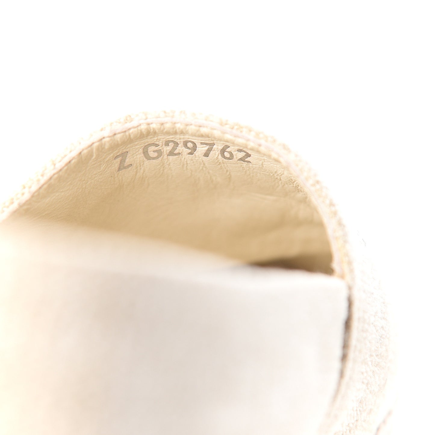 Toile Sequin CC Espadrilles 40 Beige Black