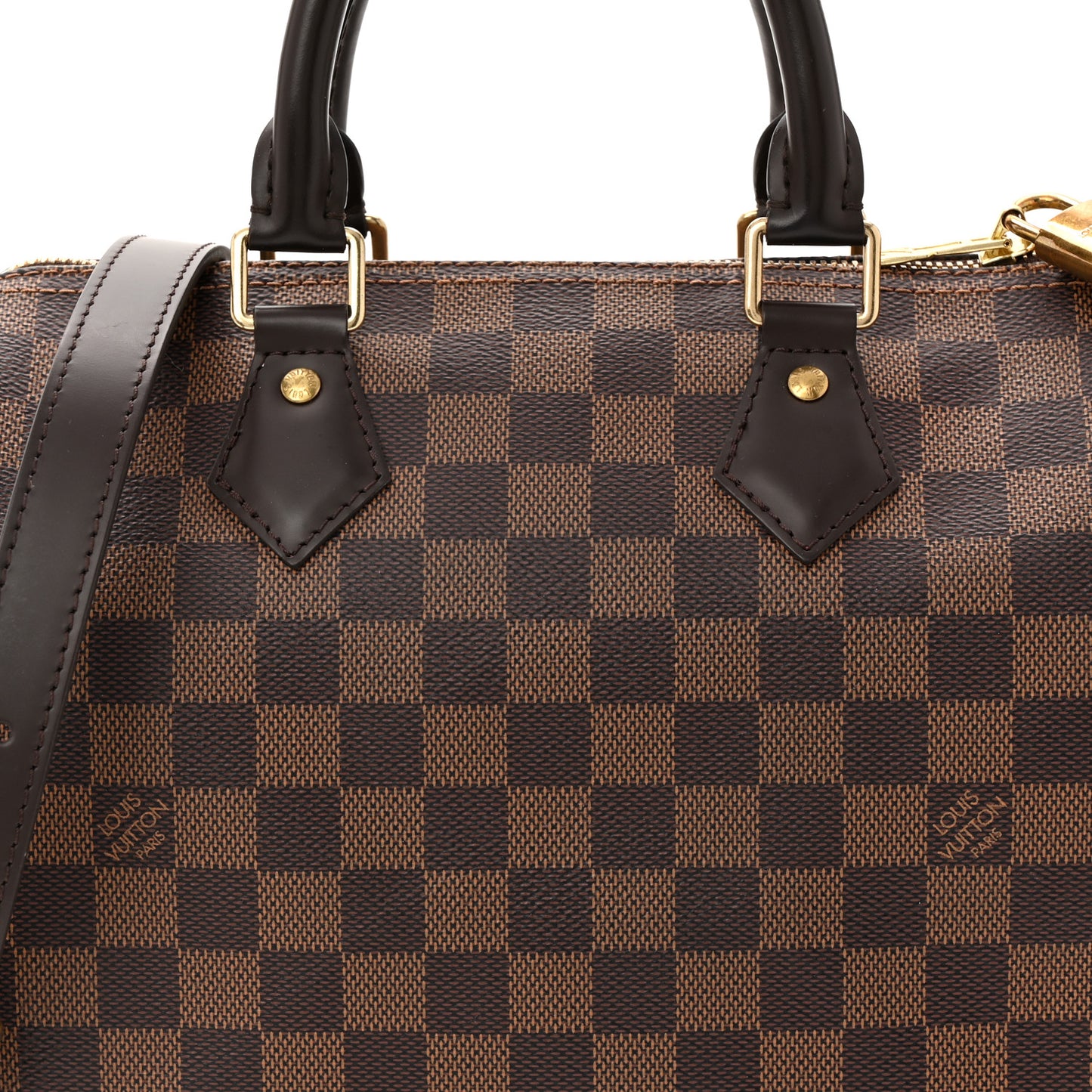Damier Ebene Speedy Bandouliere 25