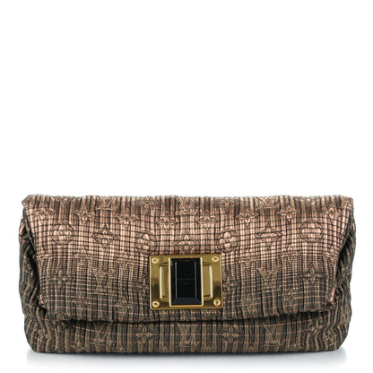 Louis Vuitton Jacquard Quilted Monogram Altair Clutch Bronze 1 of 7