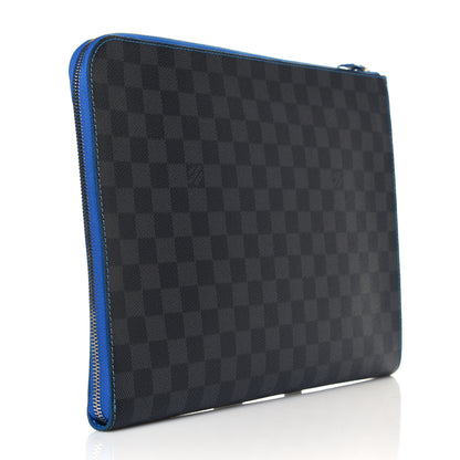 Louis Vuitton Damier Graphite Pochette Jour GM 3 of 8