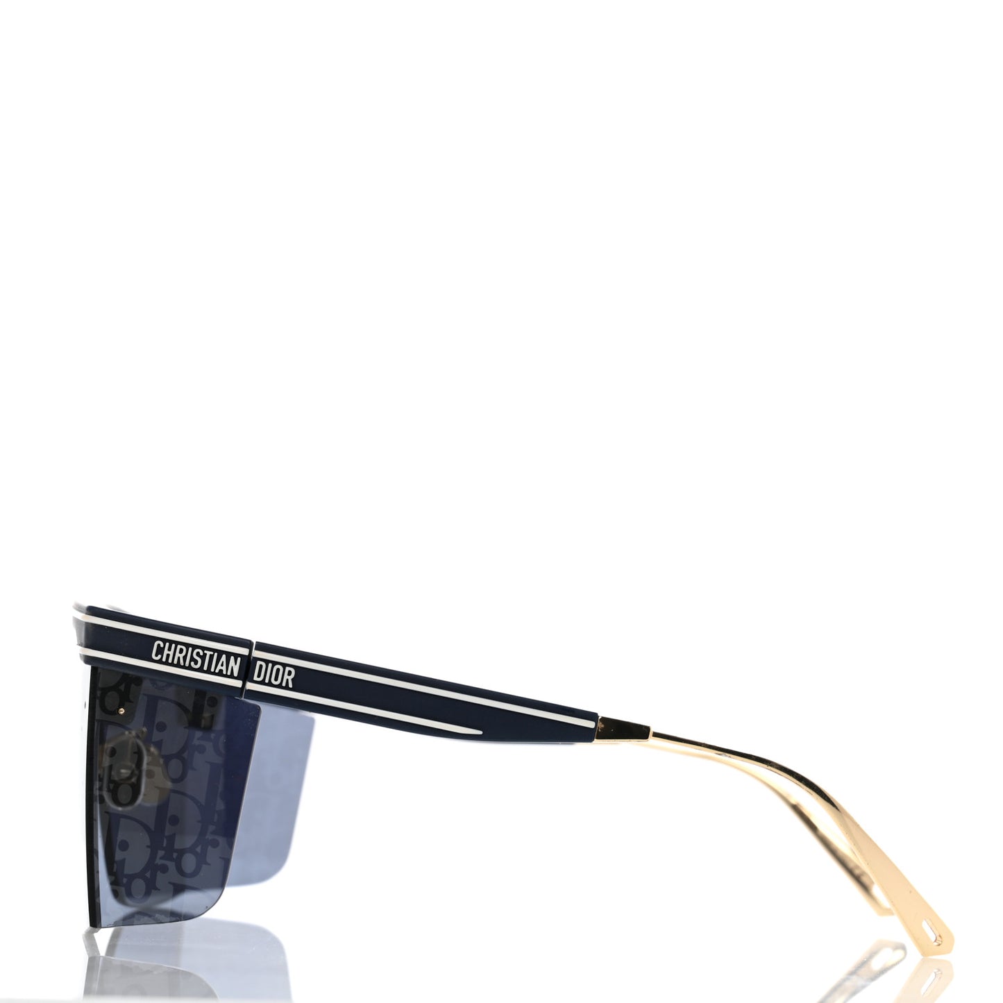 Oblique Diorclub M1U Mask Sunglasses Blue