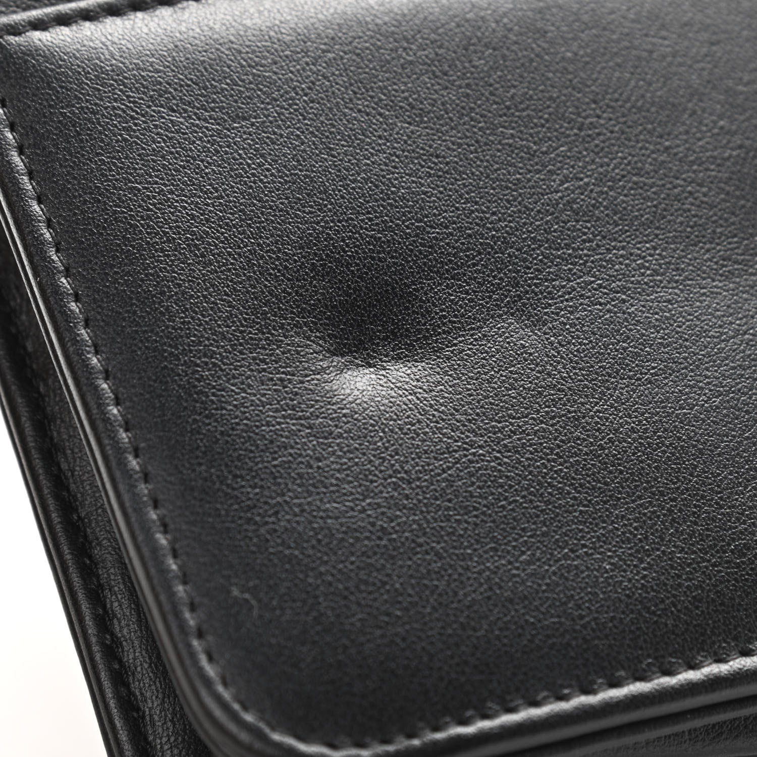 Chanel Lizard Lambskin Chain Around Boy Wallet on Chain WOC Black 12 of 12