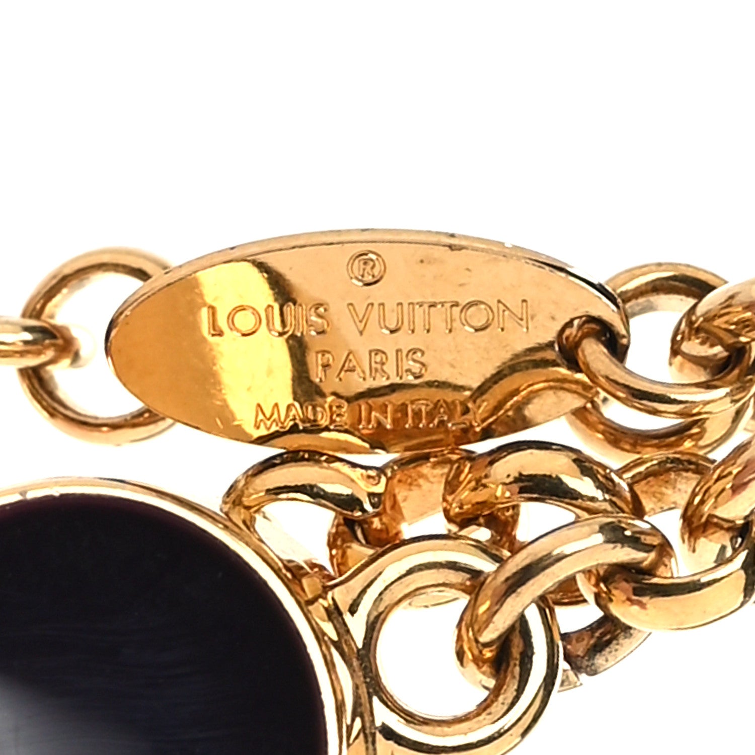 Louis Vuitton Fleur De Monogram Bag Charm Dore 3 of 5