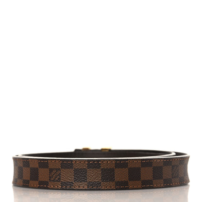 Louis Vuitton Mini Damier Ebene 25mm LV Initiales Belt 85 34 3 of 7