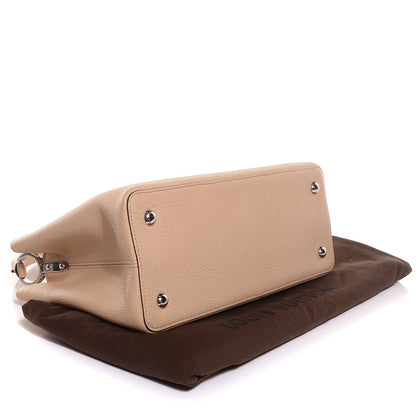 Louis Vuitton Taurillon Capucines MM Dune 4 of 7