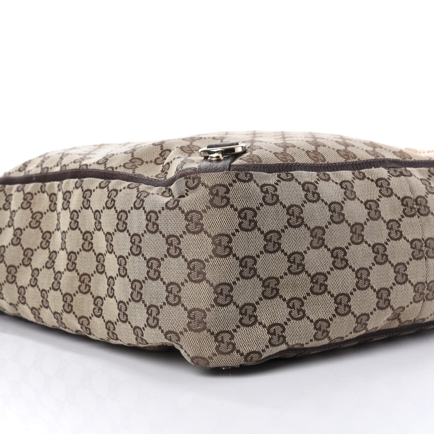 Monogram Abbey Tote Dark Brown