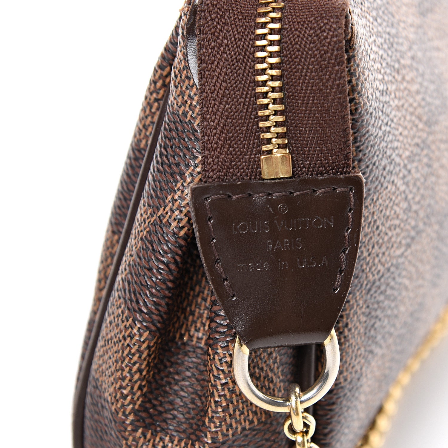 Louis Vuitton Damier Ebene Eva Clutch 5 of 12
