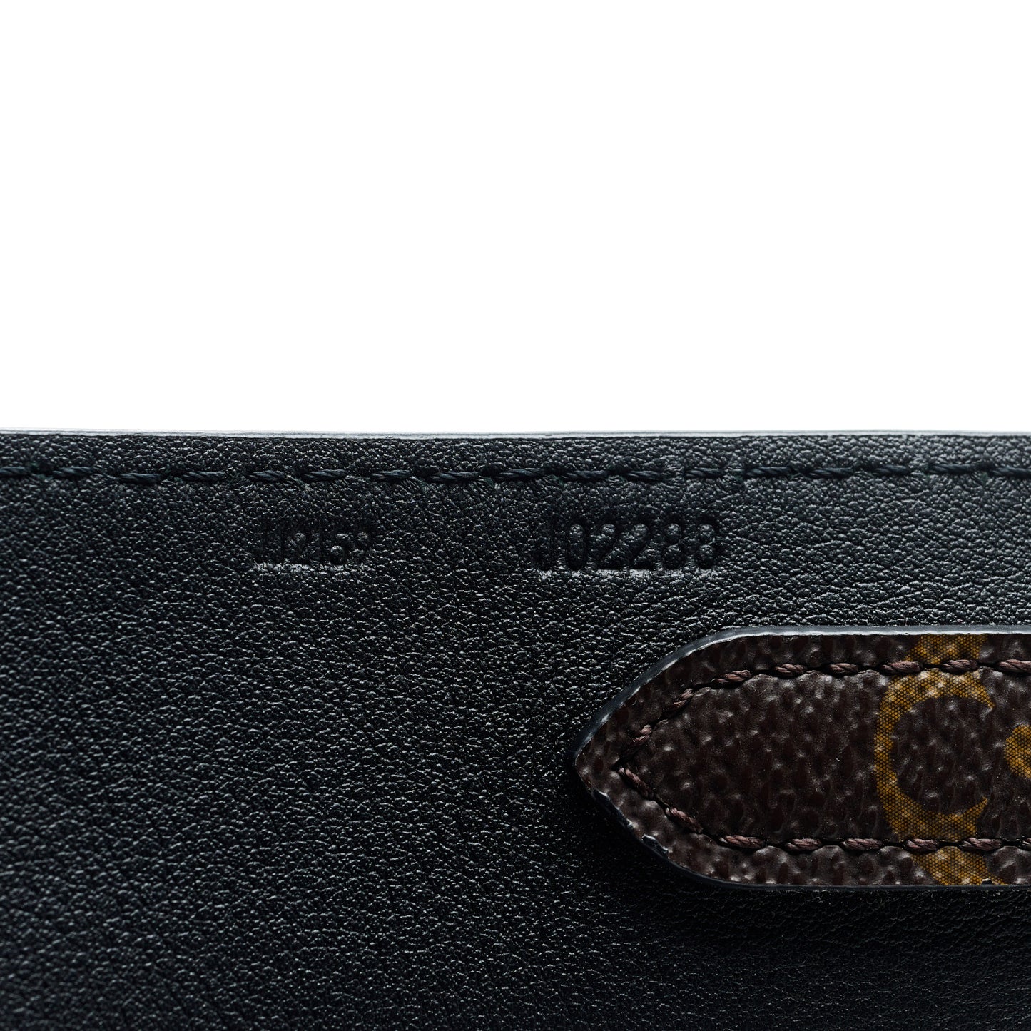 Monogram Bandouliere Shoulder Strap Black