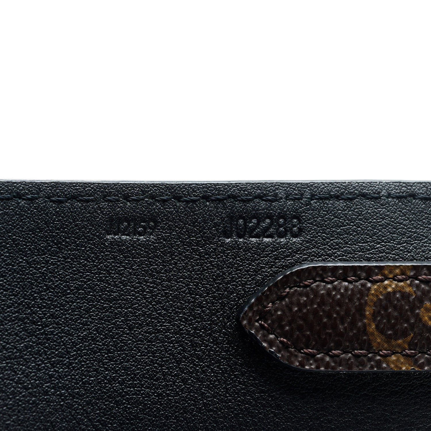 Louis Vuitton Monogram Bandouliere Shoulder Strap Black 3 of 4