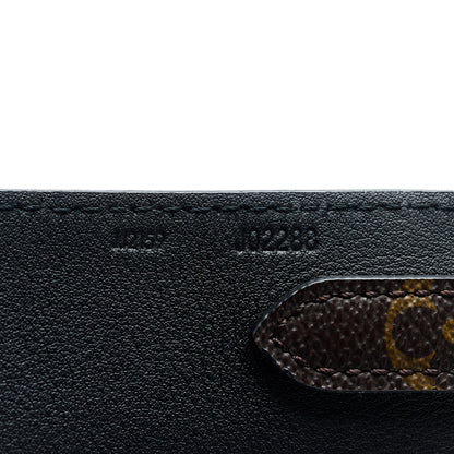 Louis Vuitton Monogram Bandouliere Shoulder Strap Black 3 of 4