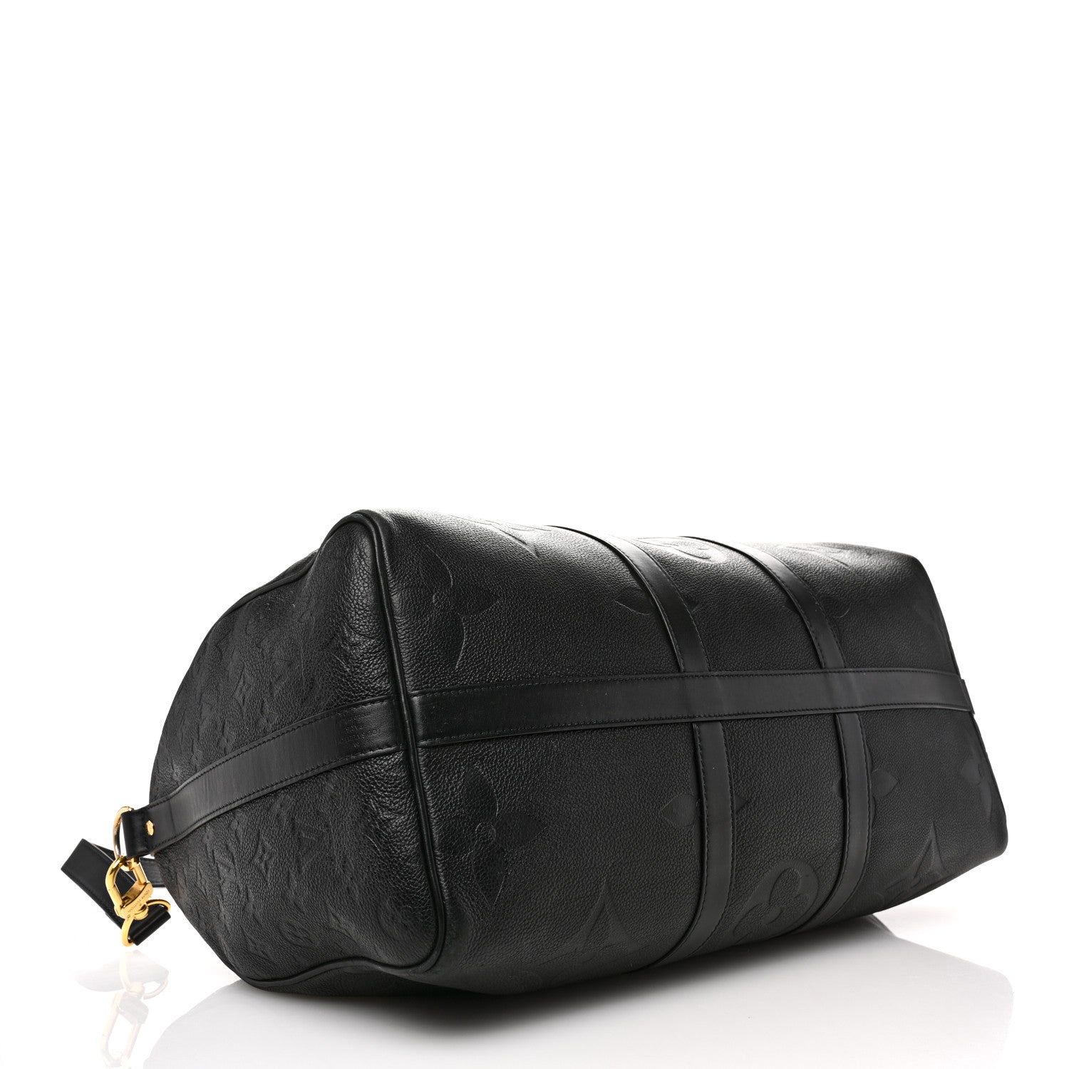 Louis Vuitton Empreinte Monogram Giant Keepall Bandouliere 45 Black 3 of 13