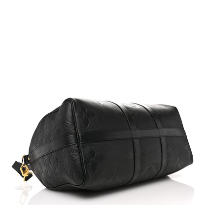 Louis Vuitton Empreinte Monogram Giant Keepall Bandouliere 45 Black 3 of 13