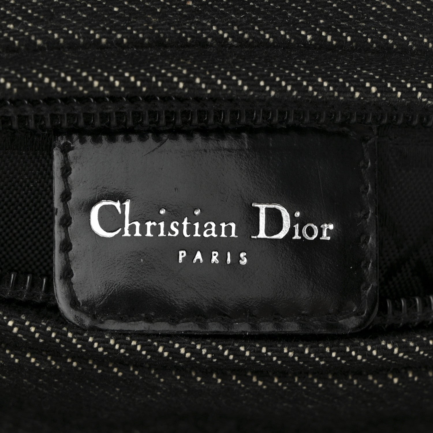 Christian Dior Denim Cannage Medium Lady Dior Black 6 of 10