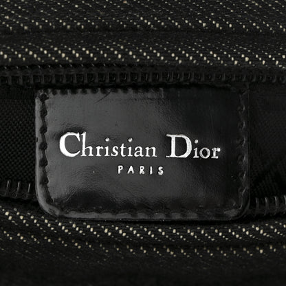 Christian Dior Denim Cannage Medium Lady Dior Black 6 of 10