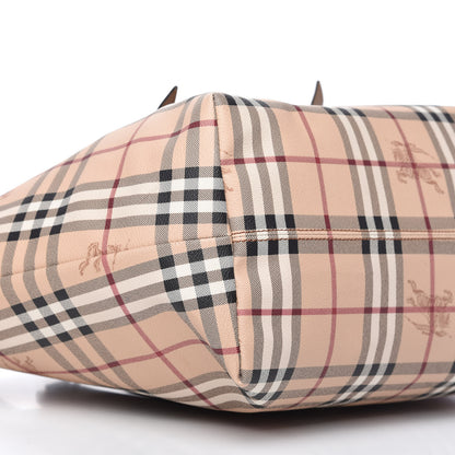 Burberry Haymarket Check Medium Salisbury Tote Camel 6 of 12