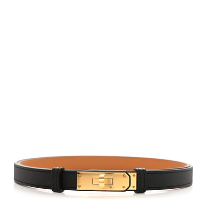 Hermes Epsom Kelly Belt Black 1 of 4