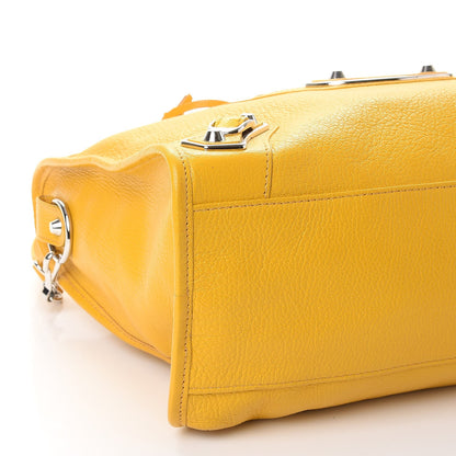 Balenciaga Chevre Silver Metallic Edge Hardware City Jaune Epi 12 of 13