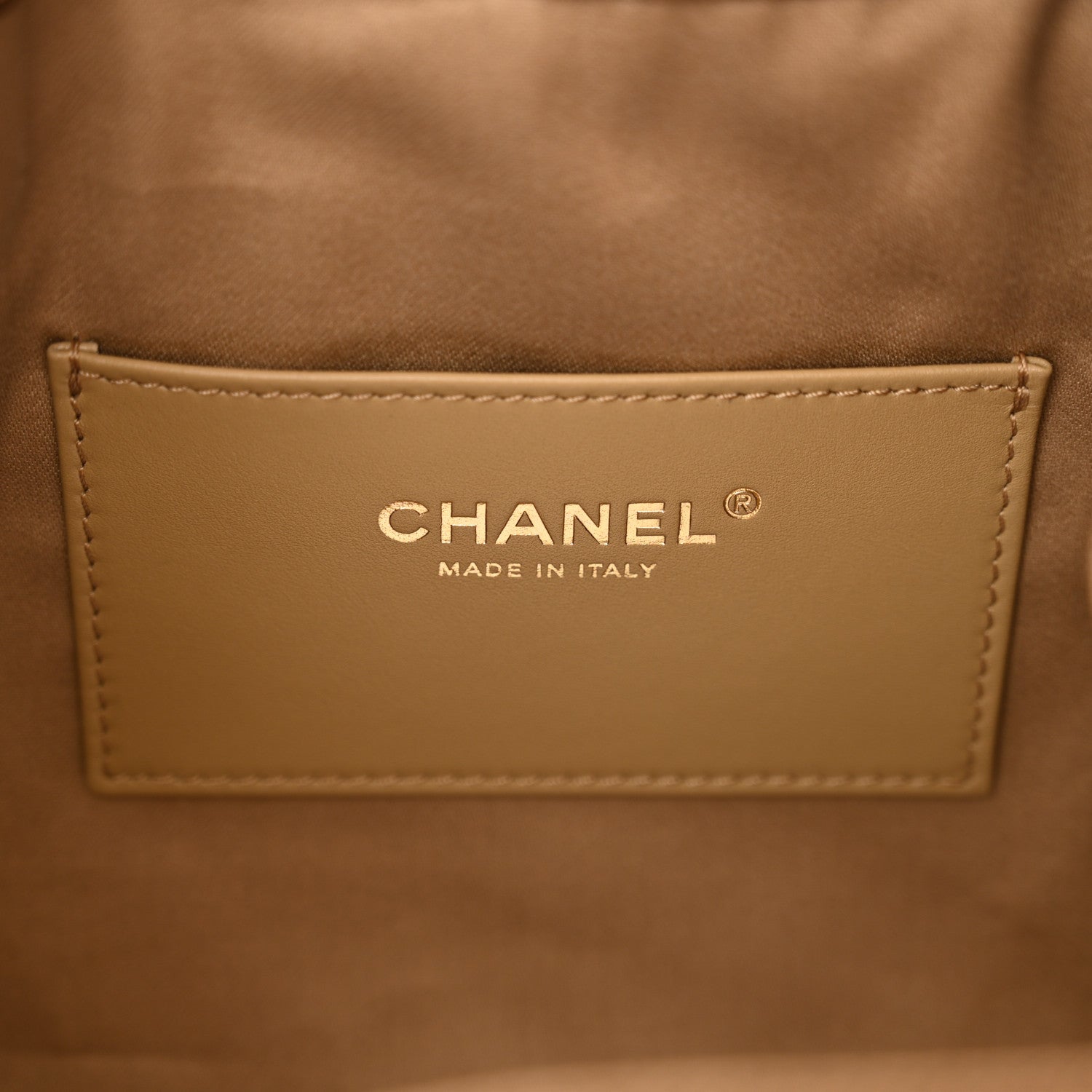 Chanel Metallic Caviar Quilted Small Chanel 25 Handbag Bronze 6 of 10