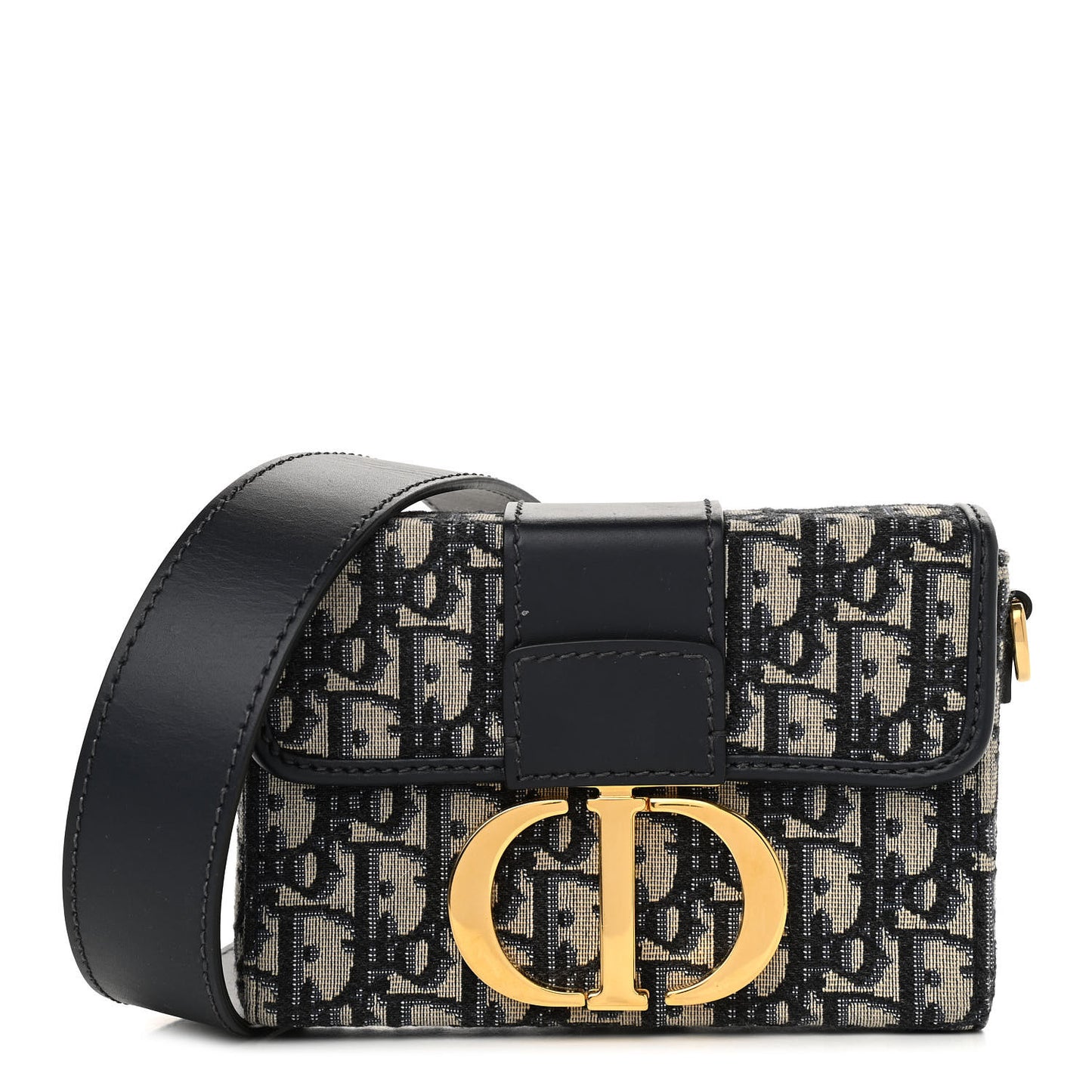 Oblique 30 Montaigne Box Bag Blue