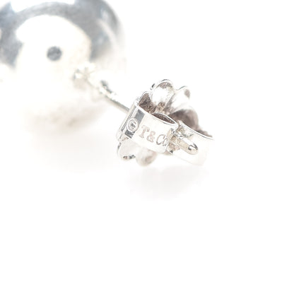 Tiffany Sterling Silver 10mm HardWear Ball Earrings 4 of 6