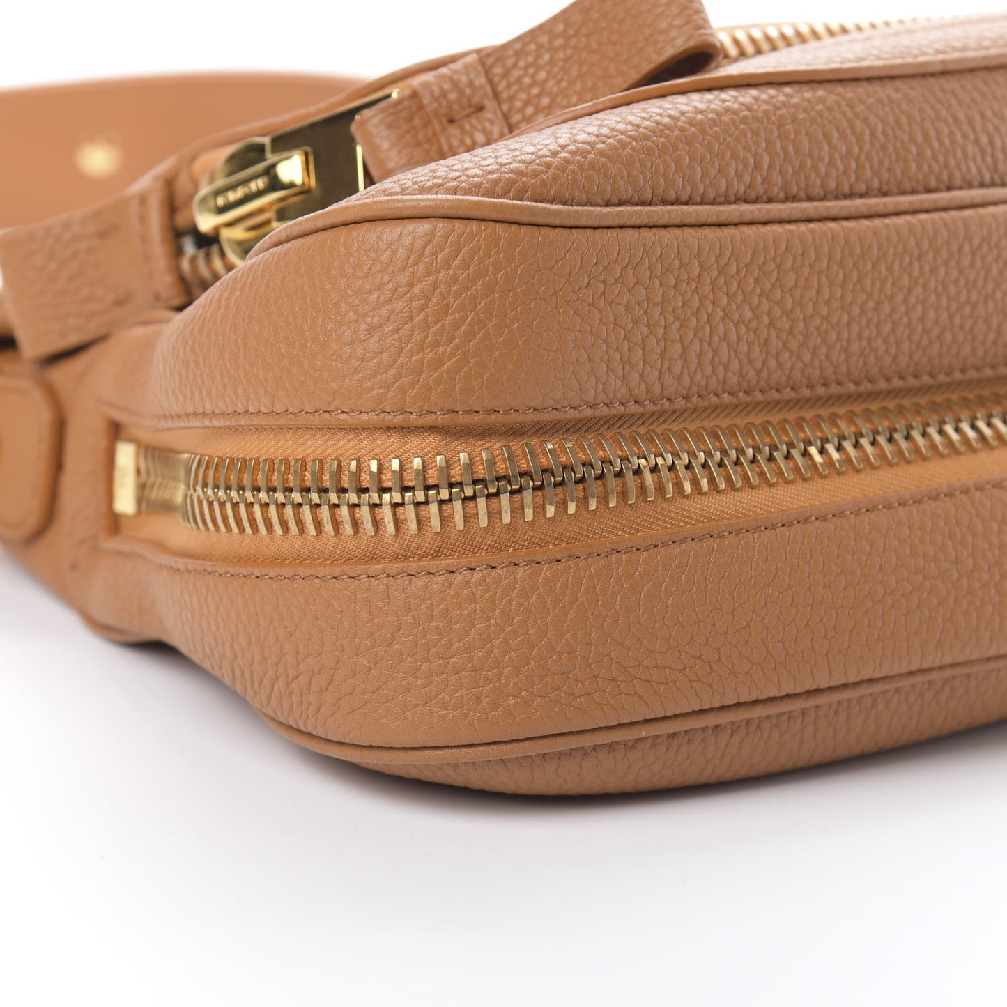 Pebbled Calfskin Medium Jennifer Crossbody Whiskey