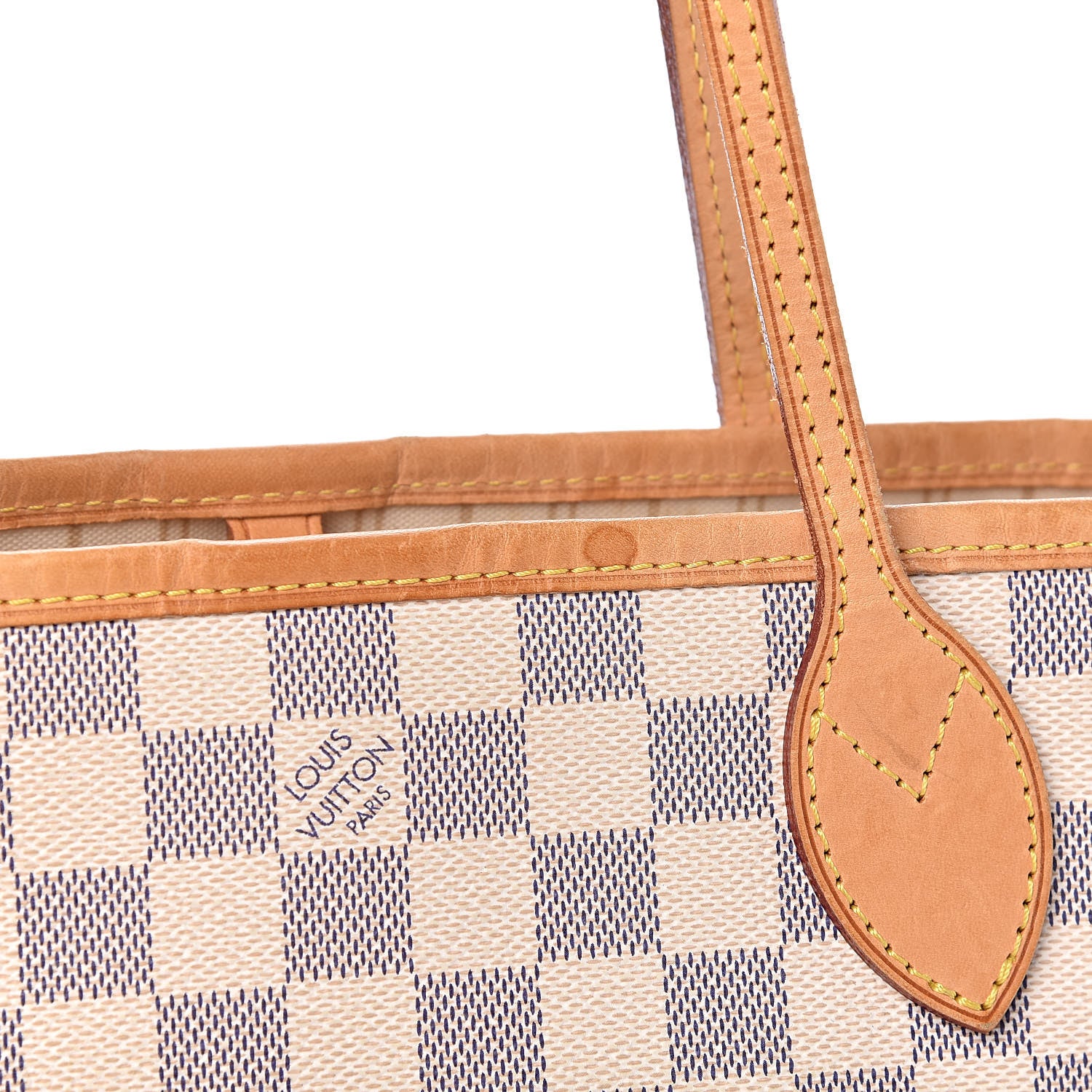 Louis Vuitton Damier Azur Neverfull PM 12 of 12
