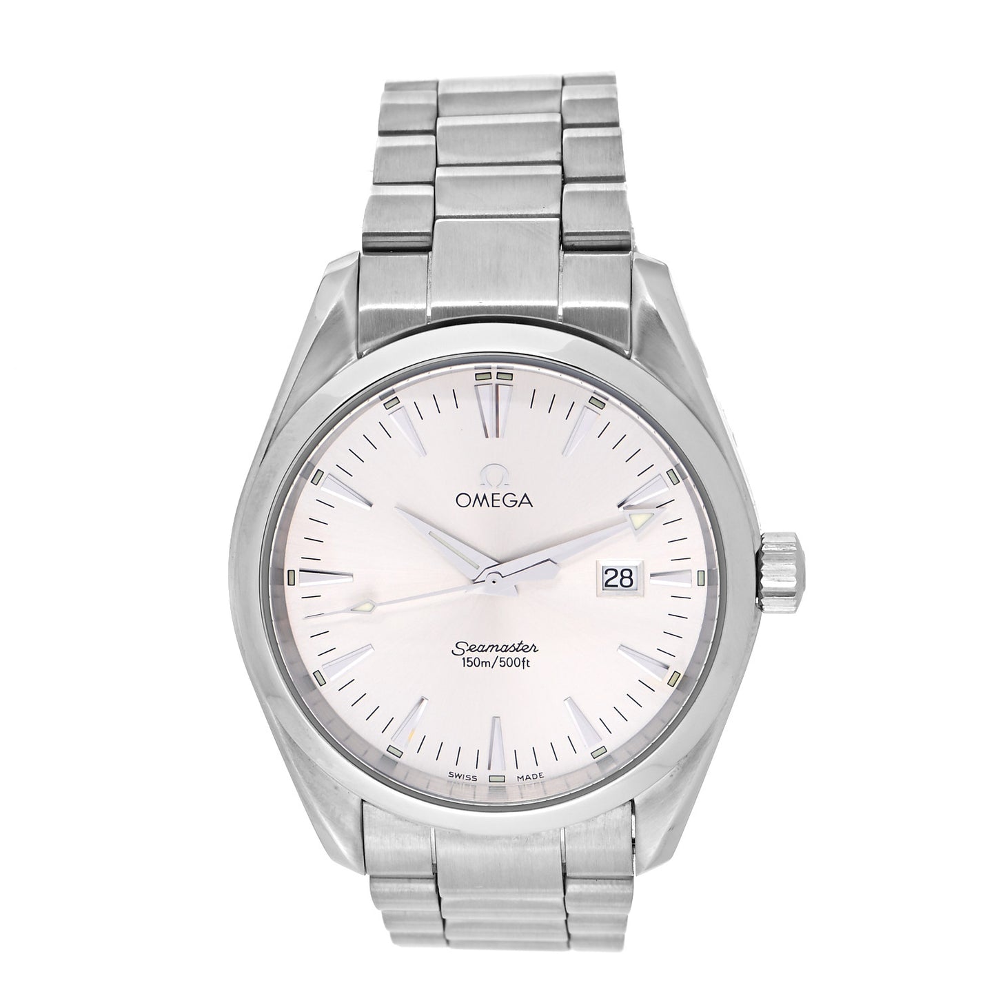 Stainless Steel 39mm Seamaster Aqua Terra Quartz Watch 2517.30