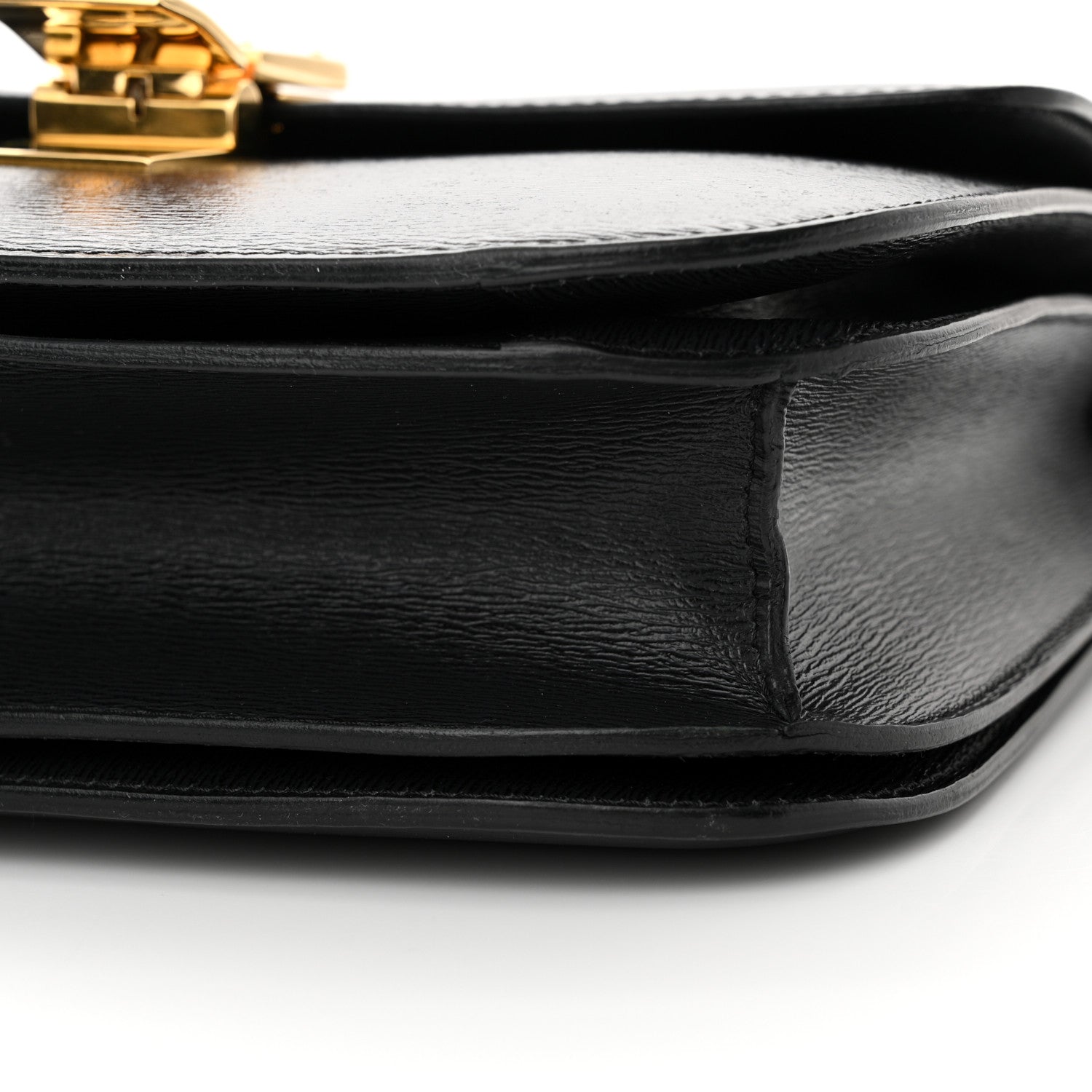 Celine Liege Calfskin Medium Classic Box Flap Bag Black 10 of 12
