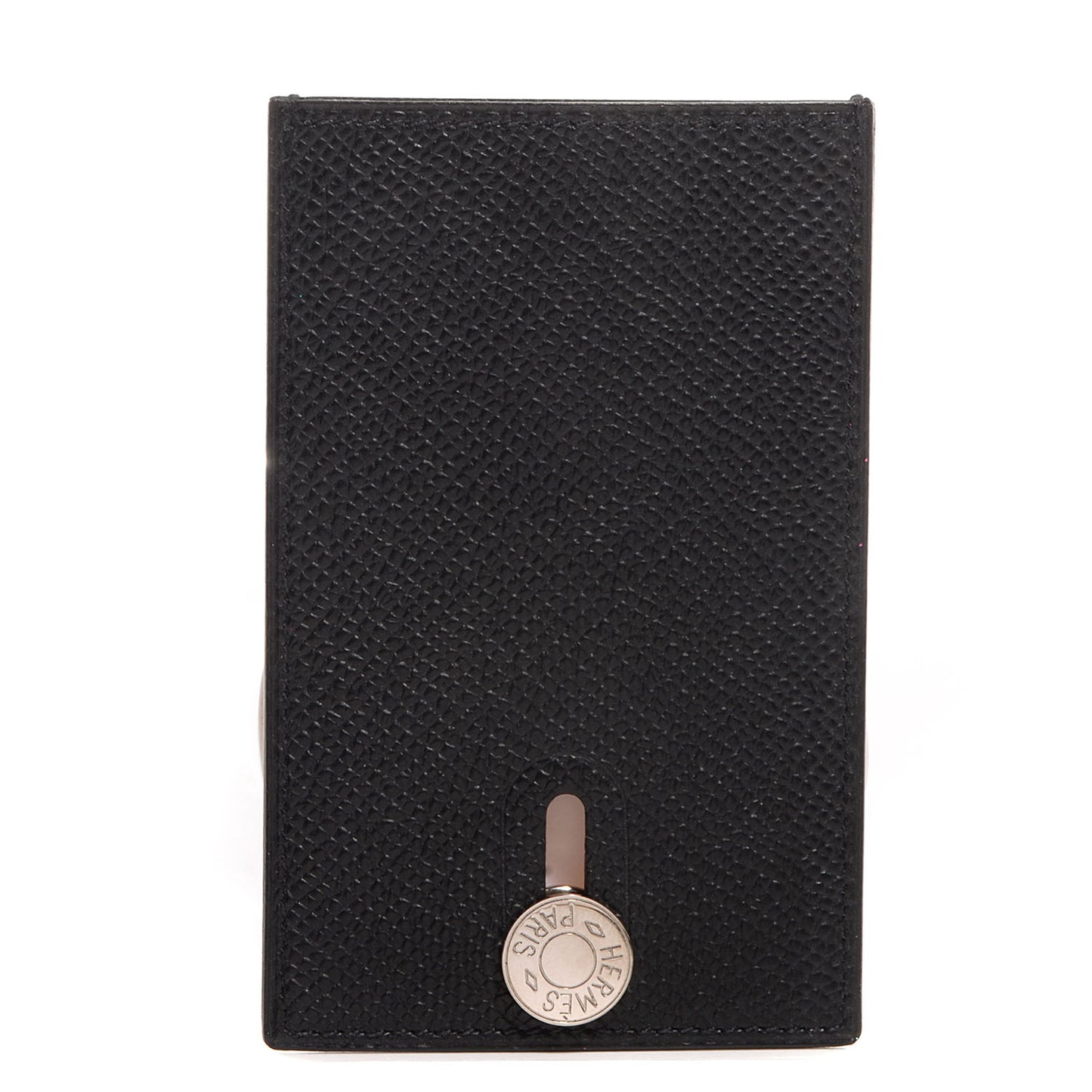 Epsom Diabolo Card Holder Case Black