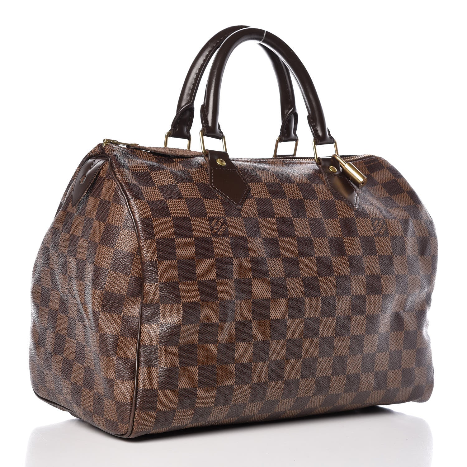 Louis Vuitton Damier Ebene Speedy 30 3 of 15
