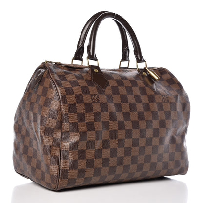Louis Vuitton Damier Ebene Speedy 30 3 of 15