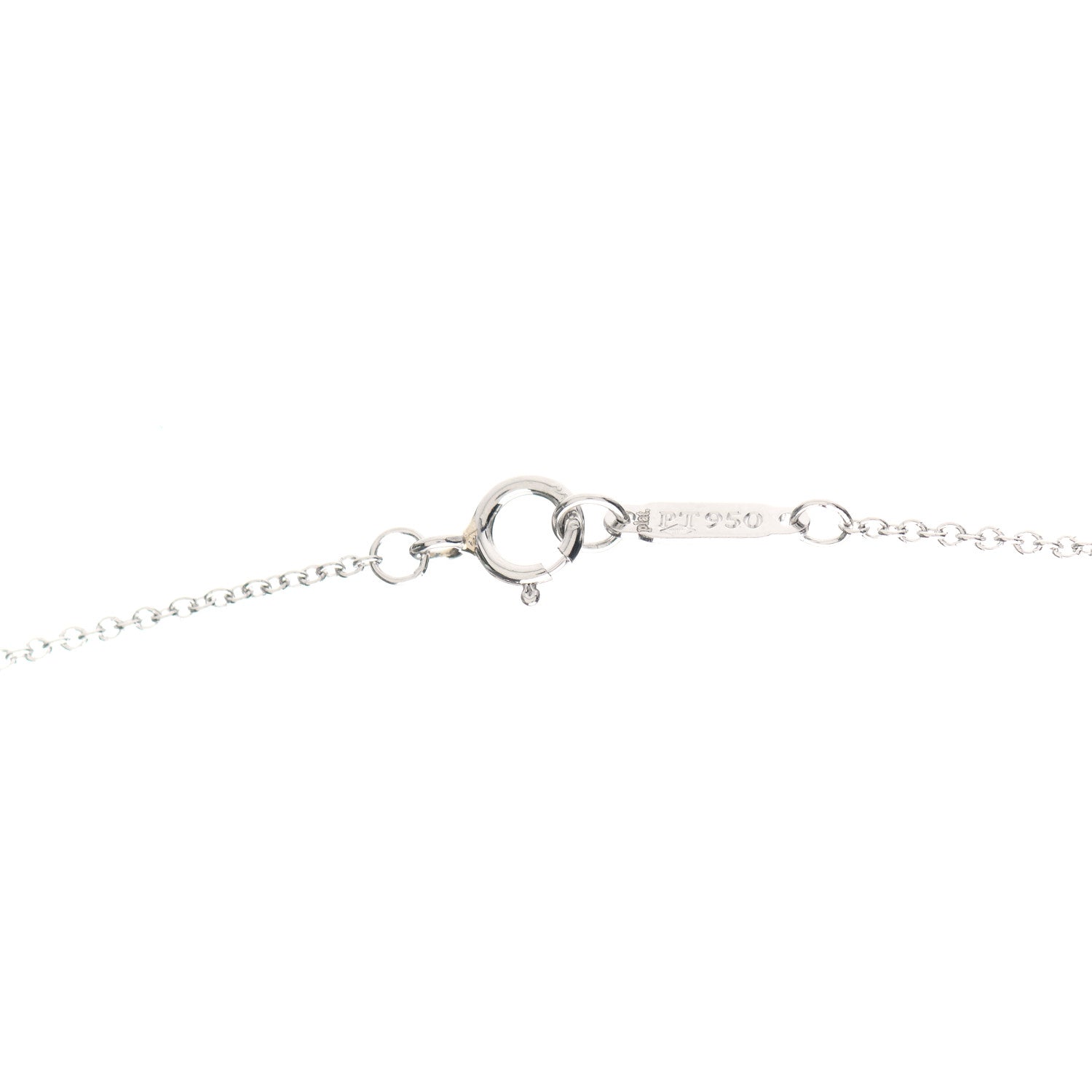 Tiffany Platinum Diamond Small Paper Flowers Pendant Necklace 5 of 6