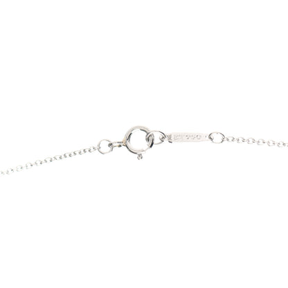 Tiffany Platinum Diamond Small Paper Flowers Pendant Necklace 5 of 6